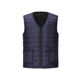 UNIsex Smart heated Cotton Vest USB Infrared Electric Outdoor