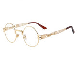 Sunglasses -Unisex  Sunglasses Retro Round Metal