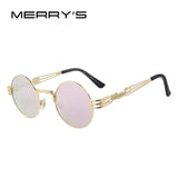 Sunglasses -Unisex  Sunglasses Retro Round Metal