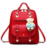 Backpack- women leather backpack