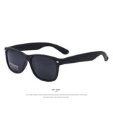 Men's Polarized Sunglasses Classic Retro Rivet with UV400 Protection