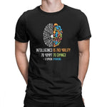 Intelligence Is The Ability To Adapt To Change Vintage Science Slogan T-Shirt