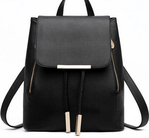 Backback / Purse -  Women's Leather Backpack